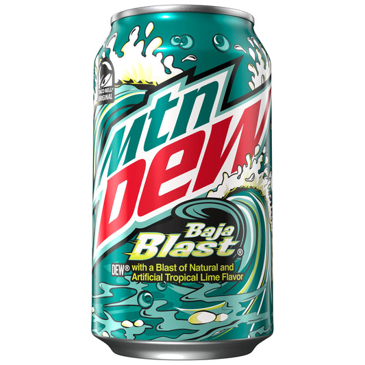 Mountain Dew baja blast