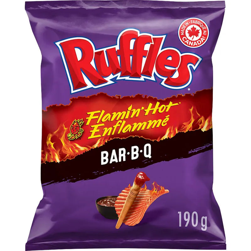 Ruffles Flamin' Hot Bar-B-Q