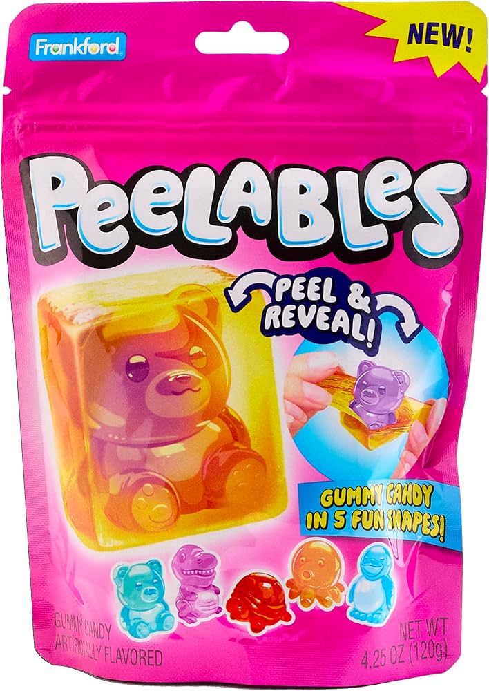 Frankford Peelables Assorted Animals Gummy Candy