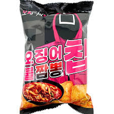 Netfix squid game squid spicy jjamppong chips