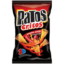 Patos Critos 3D Hot & Spicy Corn Snacks