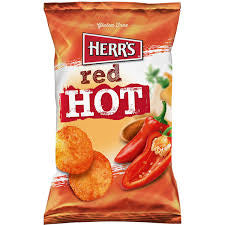 Herr's Red HOT Potato Chips