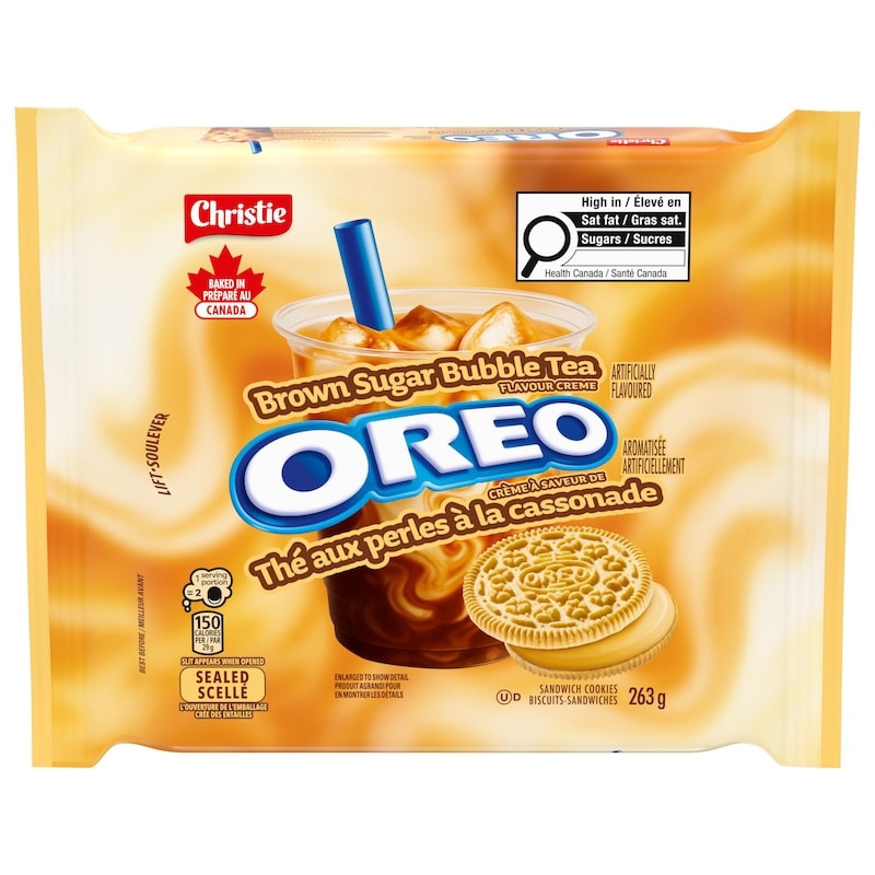 Christie Oreo Brown Sugar Bubble Tea Flavoured Cookies