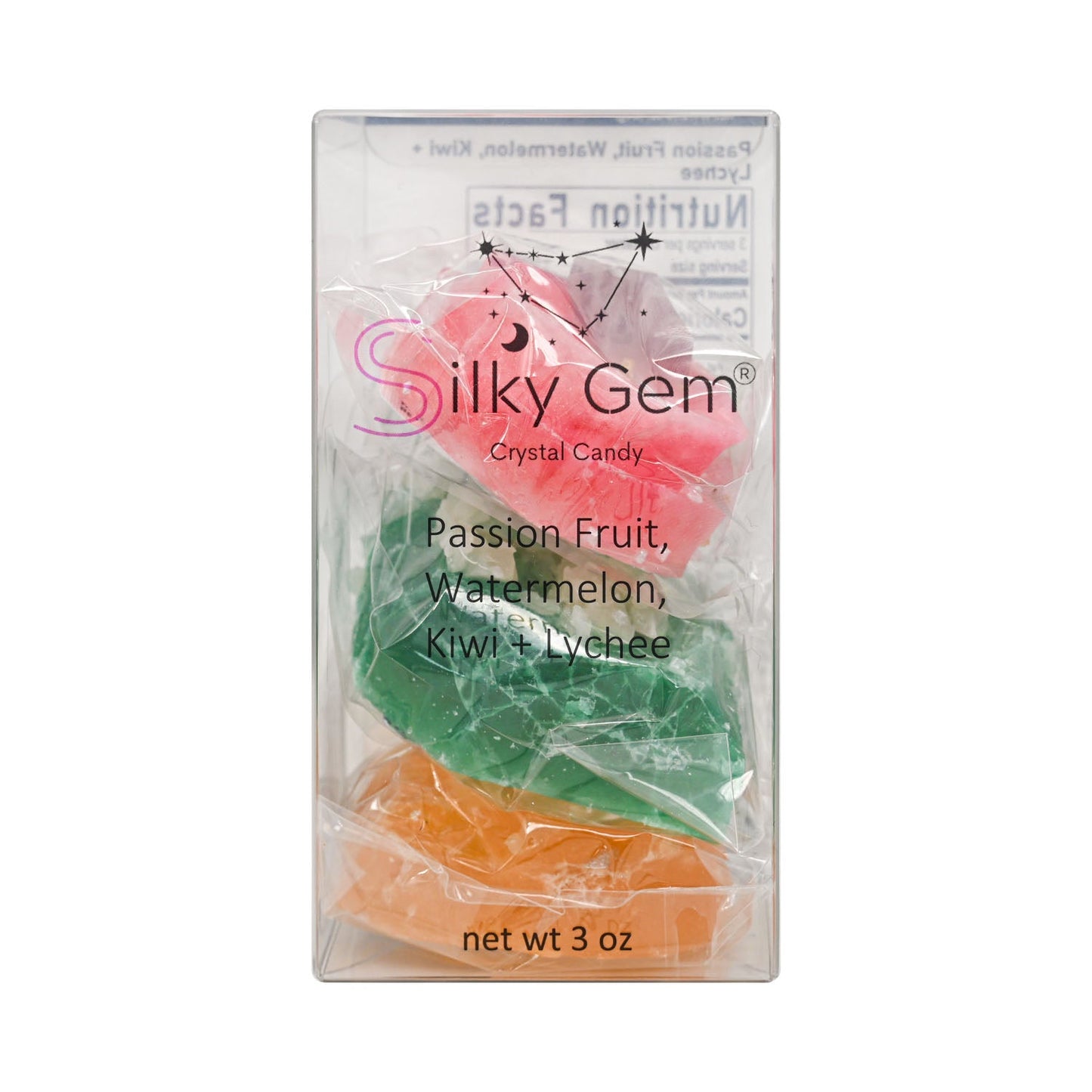 Silky gem crystal candy