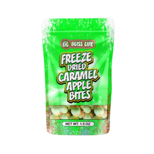 Bliss life freeze dried caramel apple bites