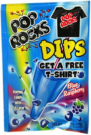 POP ROCKS DIPS - BLUE RASPBERRY