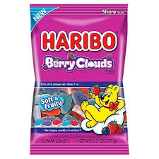 HARIBO PEG BAG - BERRY CLOUDS
