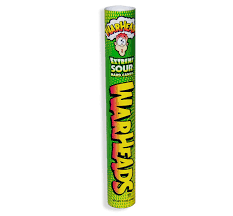 ANDY TUBE BANK 9 INCH - WARHEADS HARD CANDY