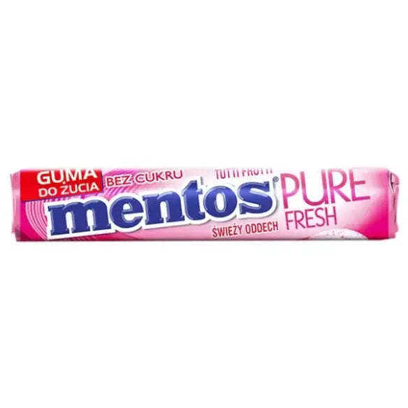 Mentos Pure Fresh Tutti Frutti Chewing Gum