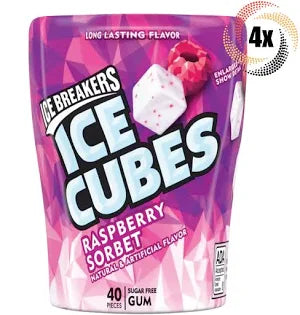CE BREAKERS ICE CUBE BOTTLE PACK - RASPBERRY SORBET S/F