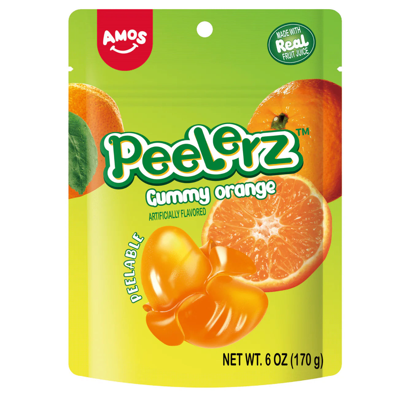 Amos Peelerz Gummy Orange