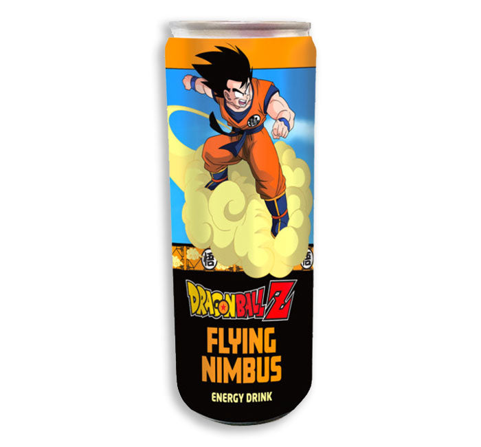 DRAGON BALL Z FLYING NIMBUS ENERGY DRINK CAN