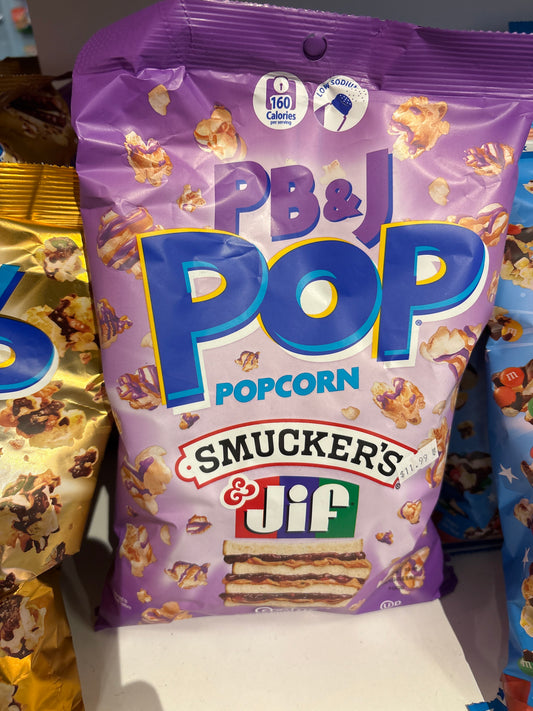 PB&J Popcorn