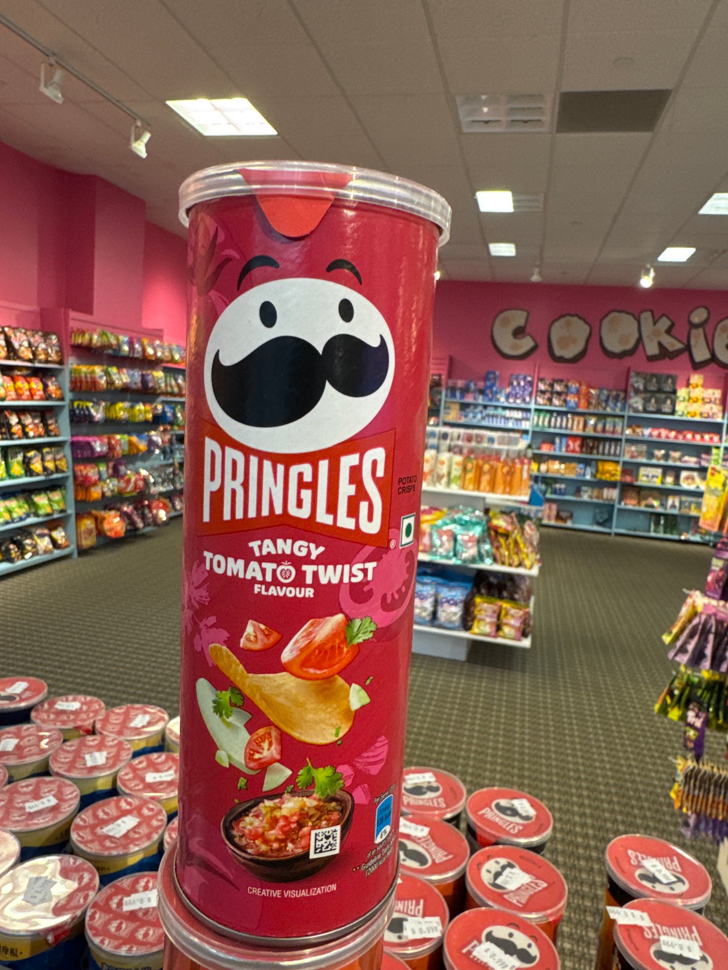 Pringles Tangy tomato twist