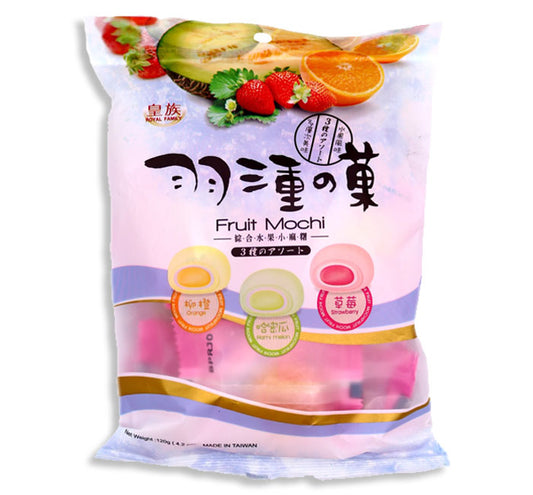 ROYAL FAMILY ASSORTED FRUIT MOCHI PEG BAG