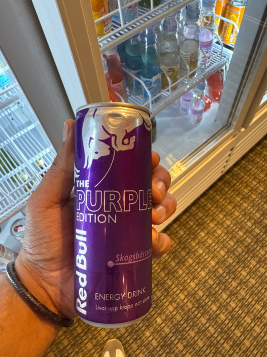 Redbull the purple edition