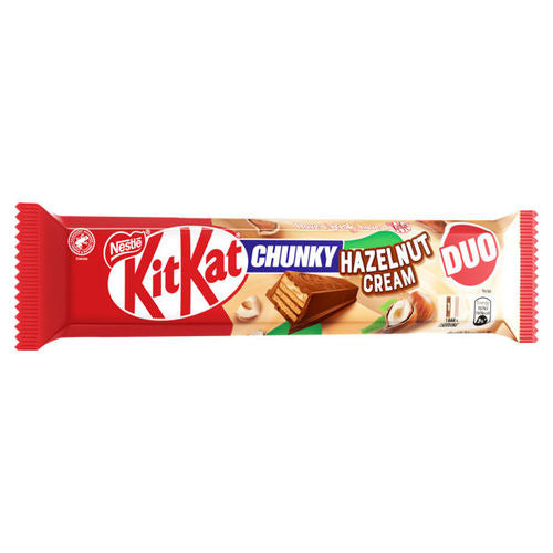 KitKat chunky hazelnut cream duo