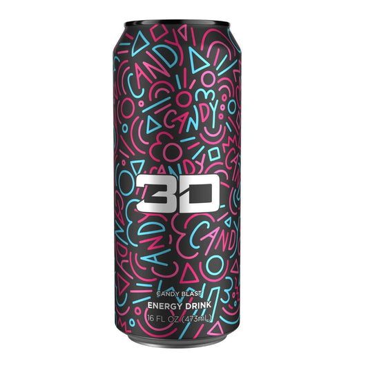 3D candy blast energy drink