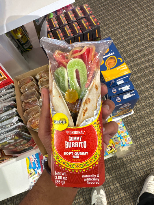 Gummy burrito