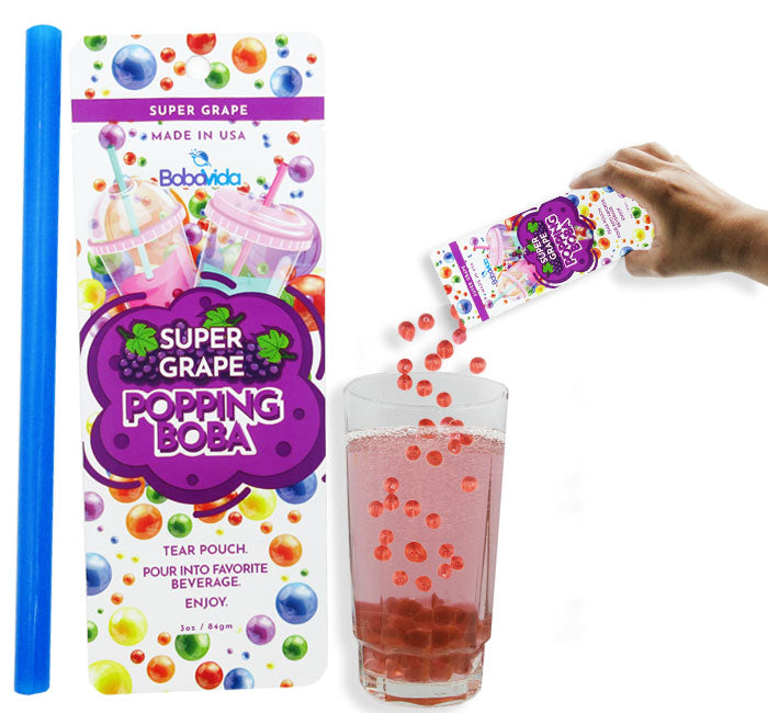 POPPING BOBA SINGLE SERVE - GRAPE