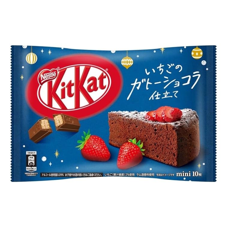 Kit Kat strawberry gateau chocolate wafer