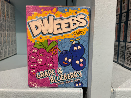 Dweebs candy grape and blueberry