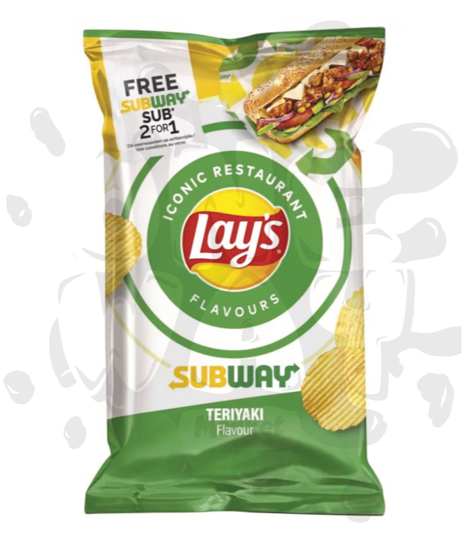 Lay's Subway Teriyaki 150g  - Germany