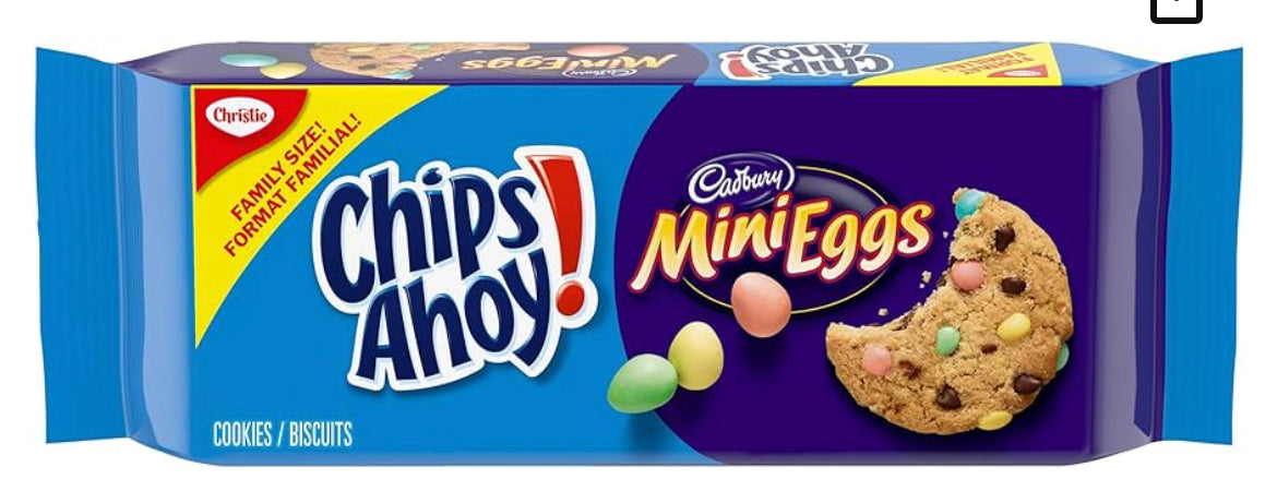 Chips Ahoy! Cadbury Mini Eggs Chocolate Chip Cookies - Canada