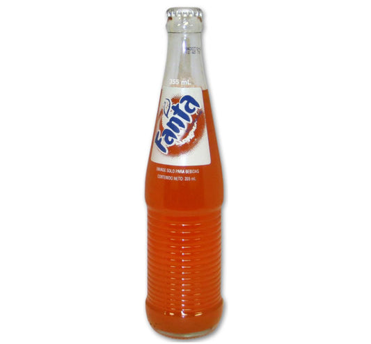 MEXICAN FANTA ORANGE BOTTLES