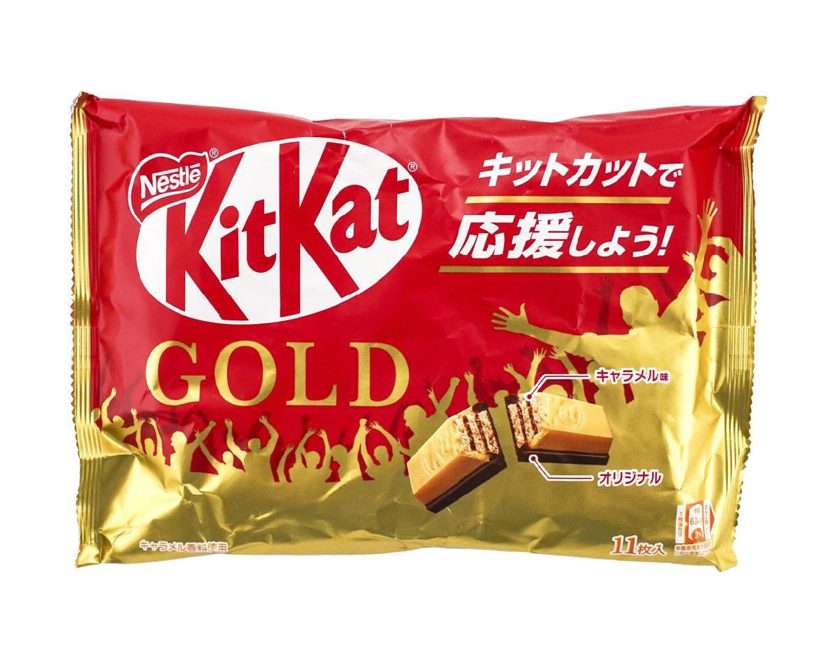 Kitkat Gold Mini Biscuit Caramel Flavor