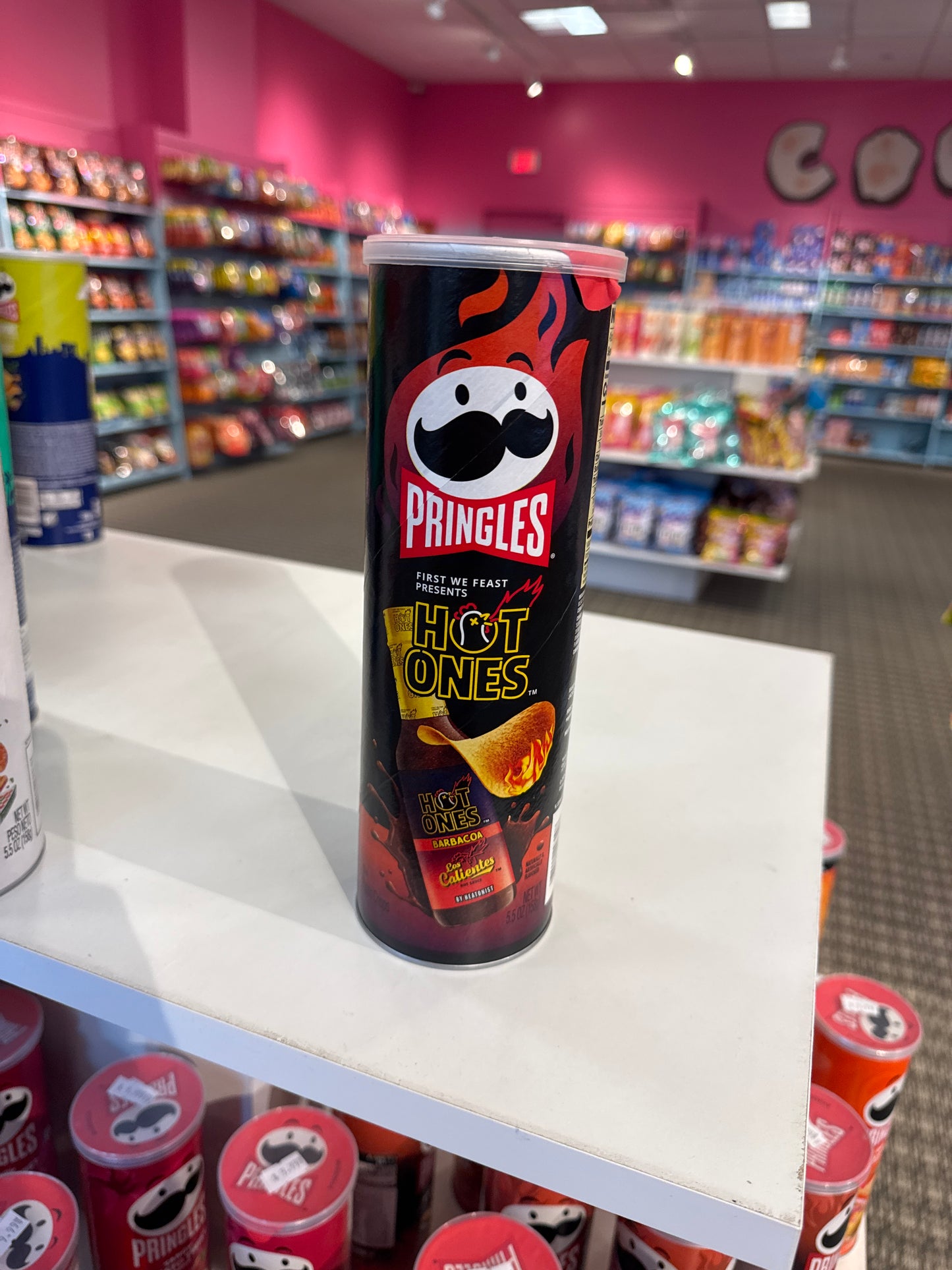 Pringles HOT ONES BARBACOA