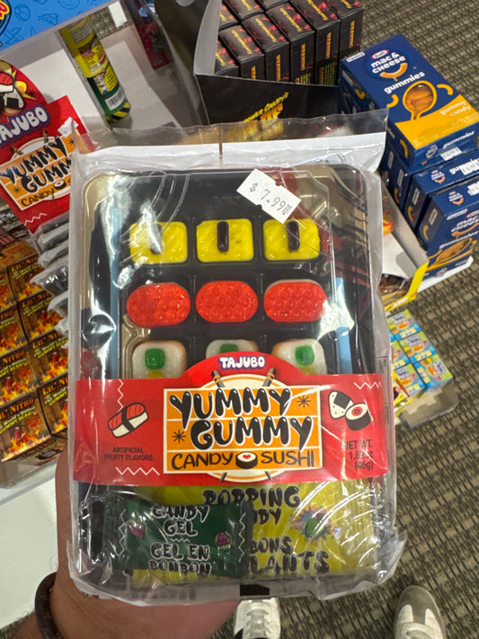 Tajubo yummy gummy candy sushi