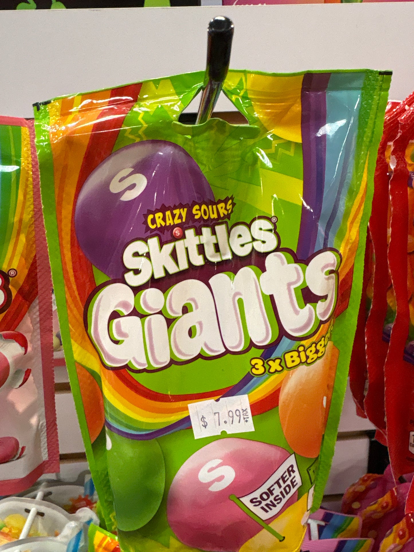 Skittles Crazy Sours Giants 3x Bigger