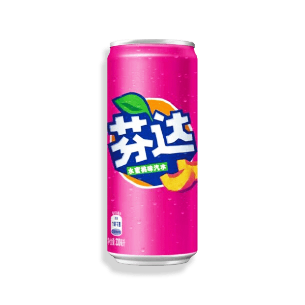 Fanta Peach Soda Can