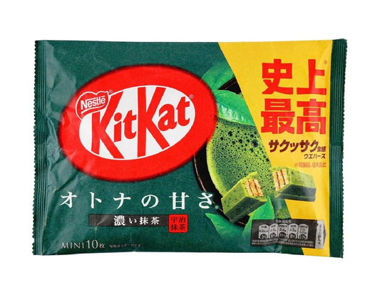 Nestle Kitkat Mini Rich Matcha Flavor