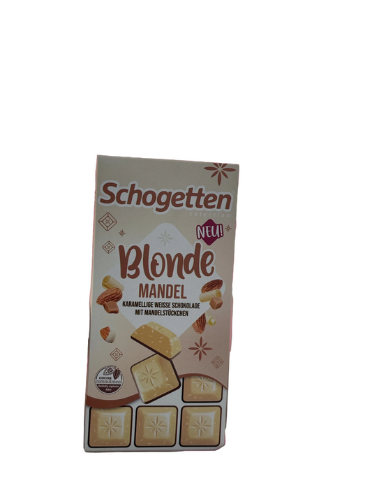 Schogetten Blonde Mandel, Product of Germany, 100g