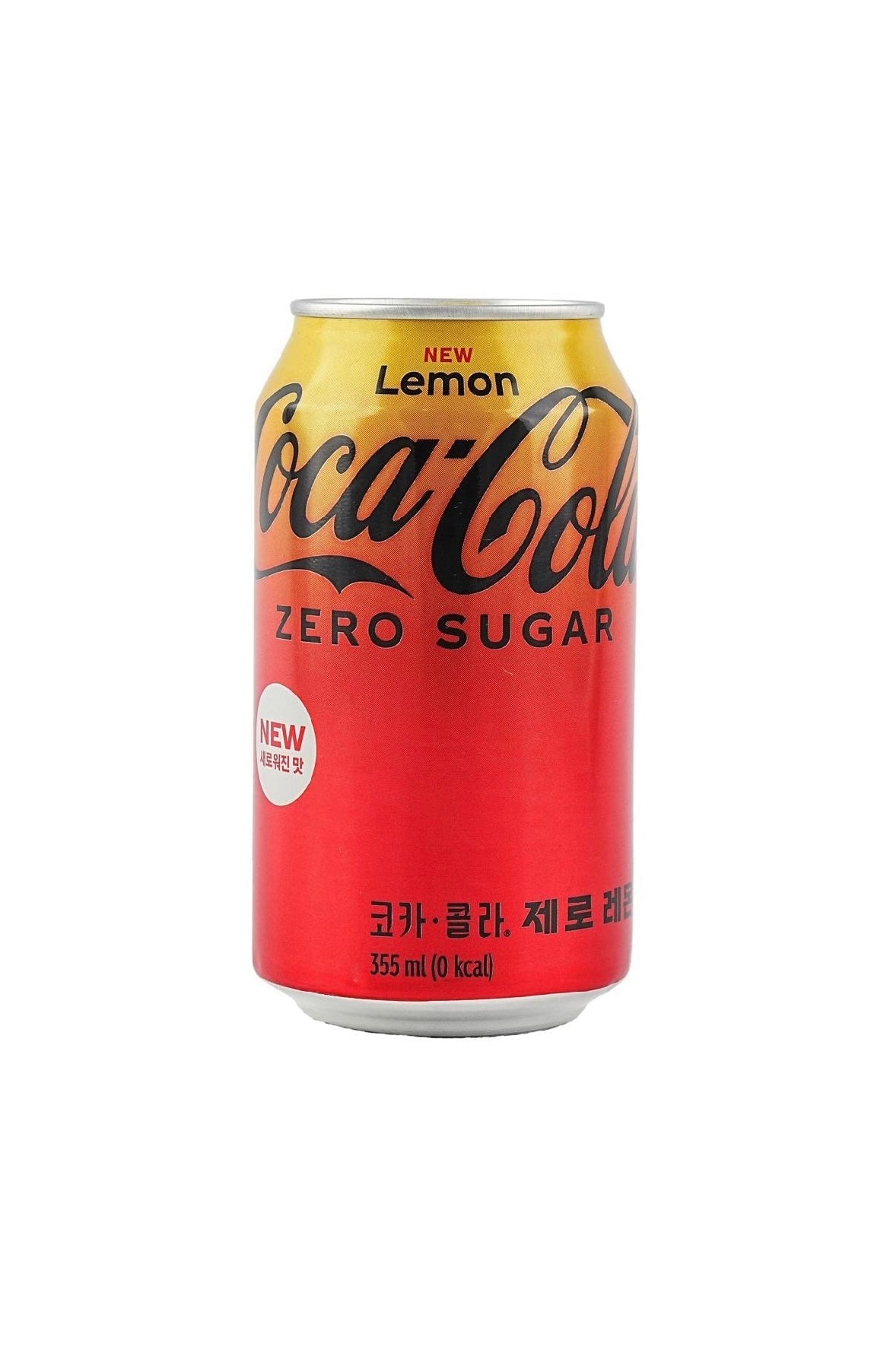 Coca Cola Zero Sugar Lemon Flavor 12 fl oz - Korea