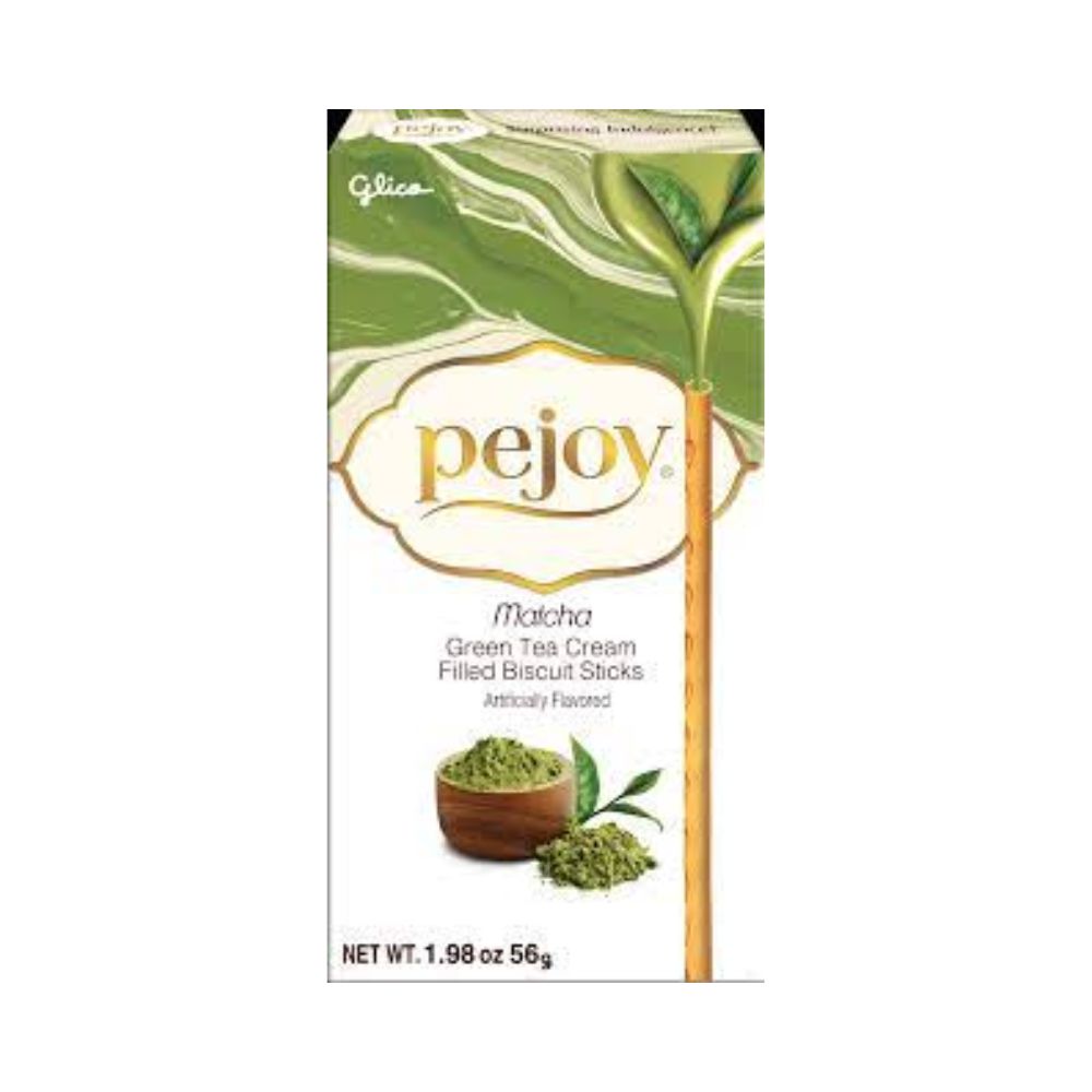 Glico Pejoy Matcha Green Tea Biscuit Sticks - Thailand