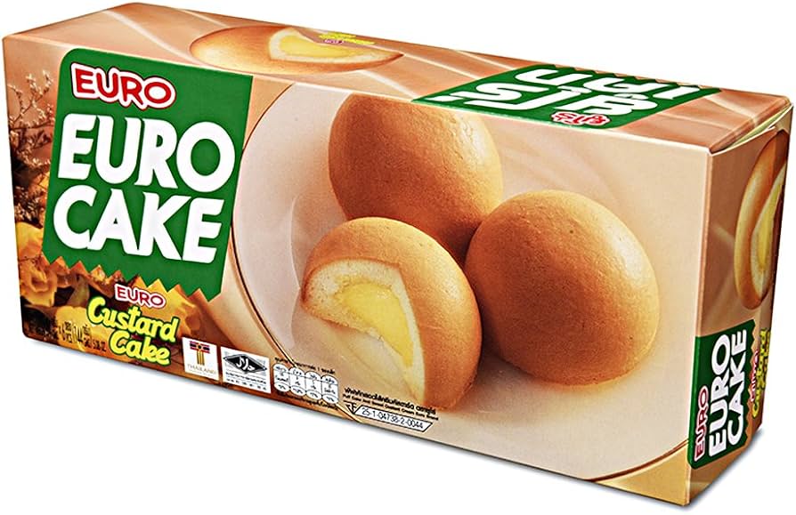 Euro cake custard
