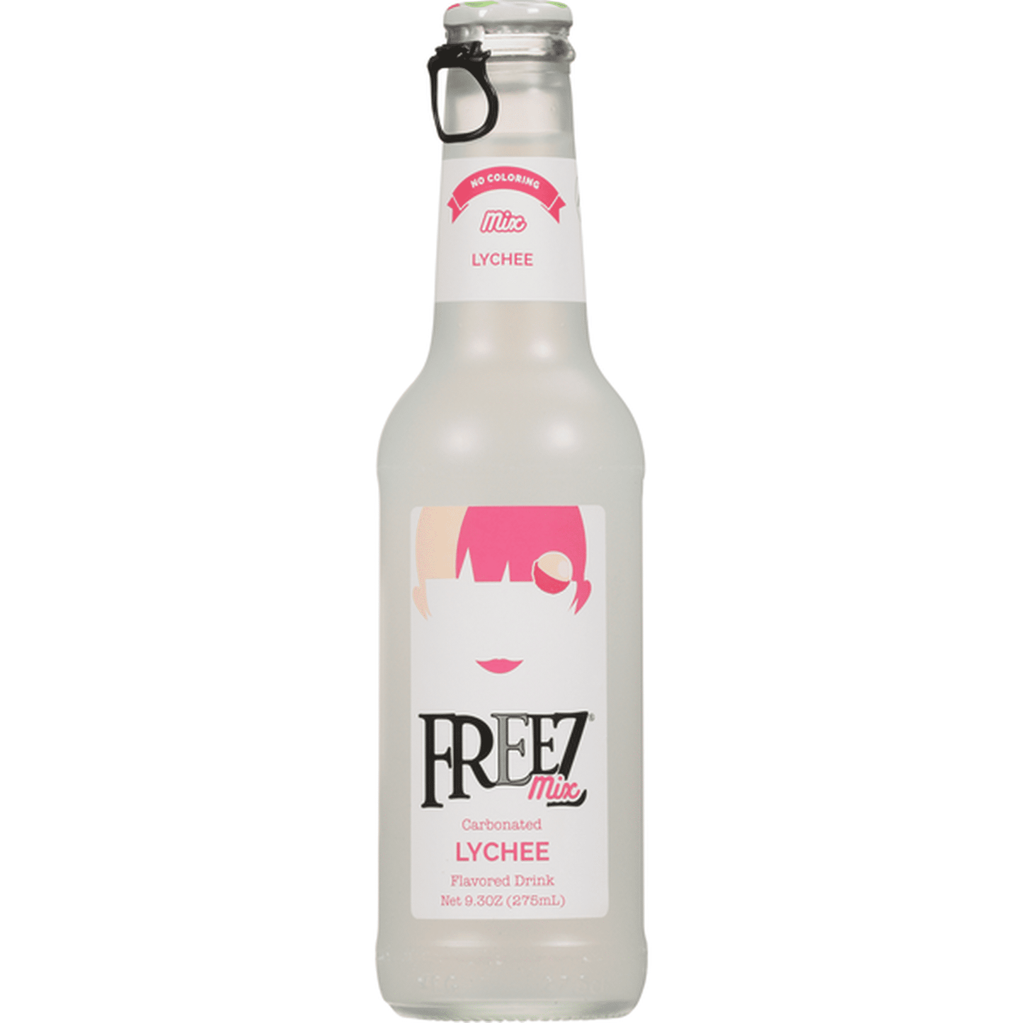 Freez mix carbonated lychee flavored drink