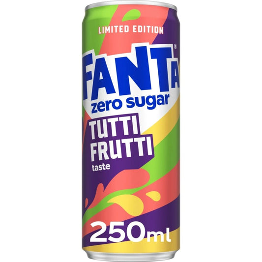 Fanta tutti frutti taste