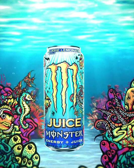 Monster energy Aussie lemonade flavor