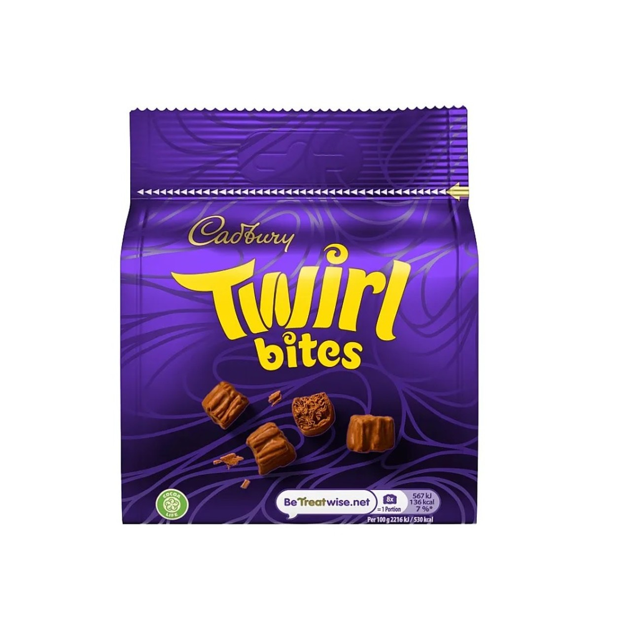 Cadbury twirl bites