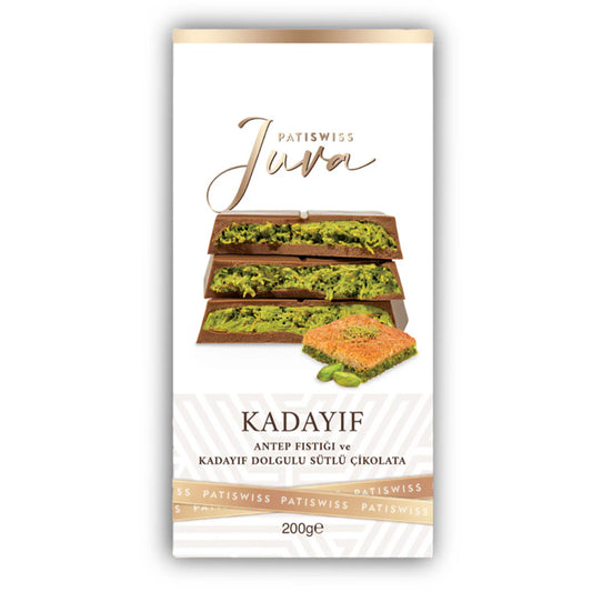 Patiswiss Juva Luxury Premium Dubai Chocolate 200g