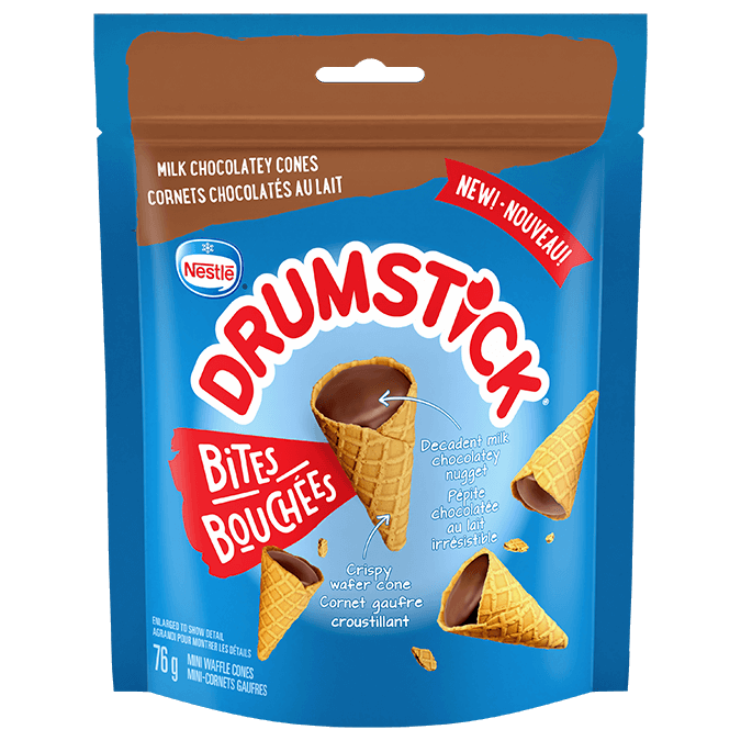 Nestle drumstick milky chocolatey cones