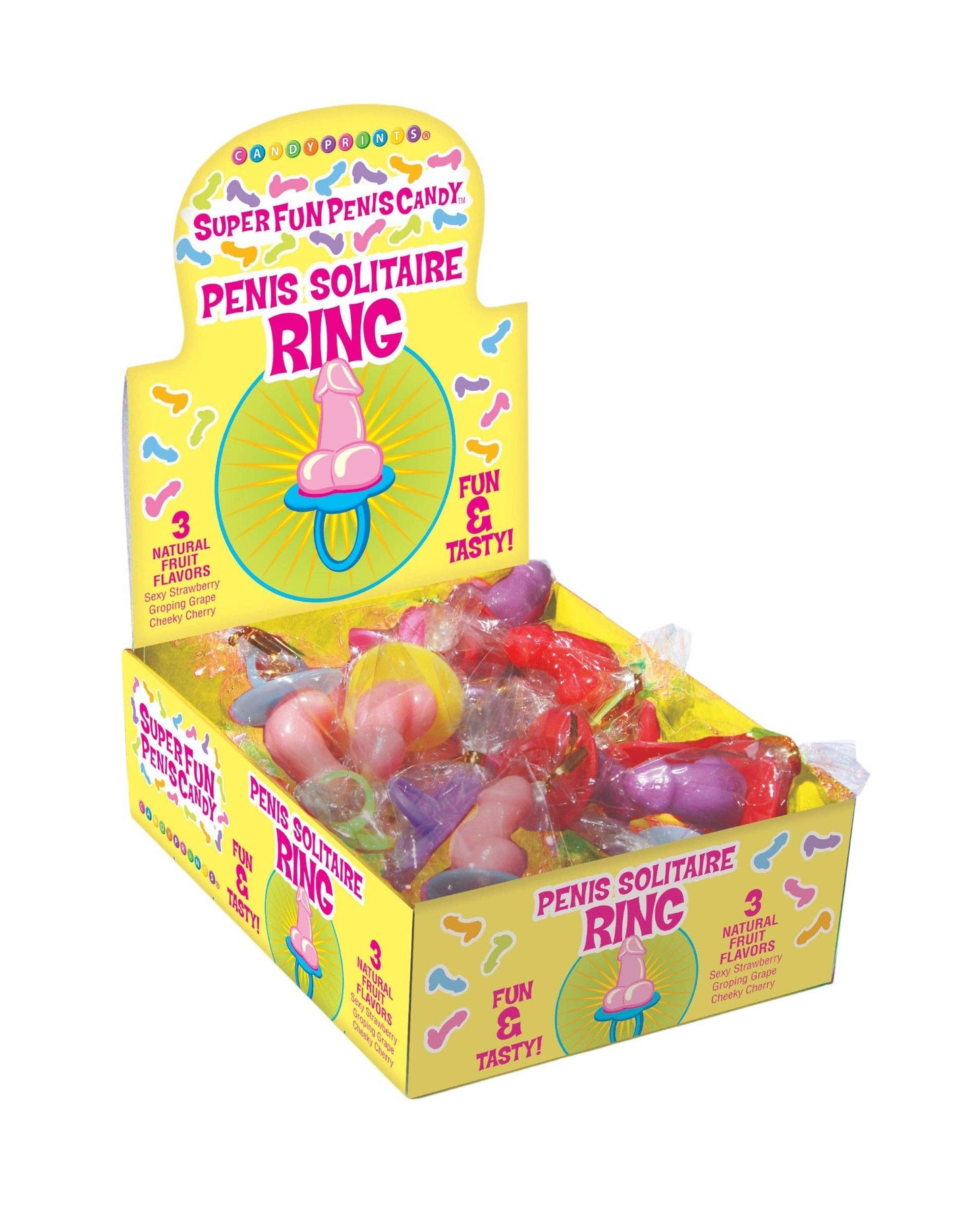 Super Fun Penis penis Solitaire Ring