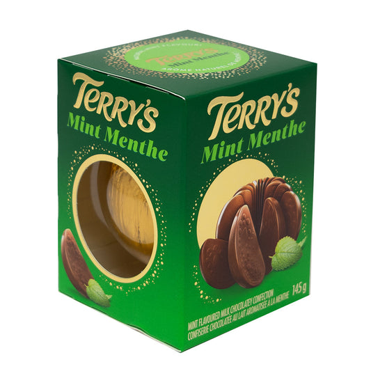 Terrys mint flavored chocolate confection