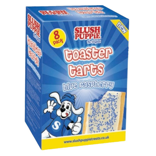 Slush puppie toaster tarts blue raspberry frosted flavour