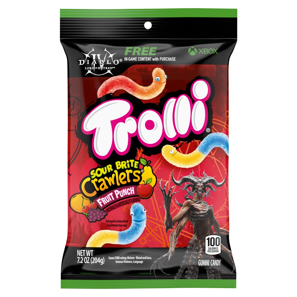 Trolli Sour Bites Crawlers Fruit Punch