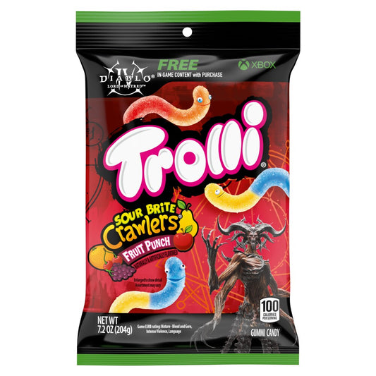 Trolli Sour Bites Crawlers Fruit Punch